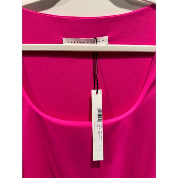 Susana Monaco™ Scoop Front Short Sleeve Romper - Picture 4 of 10